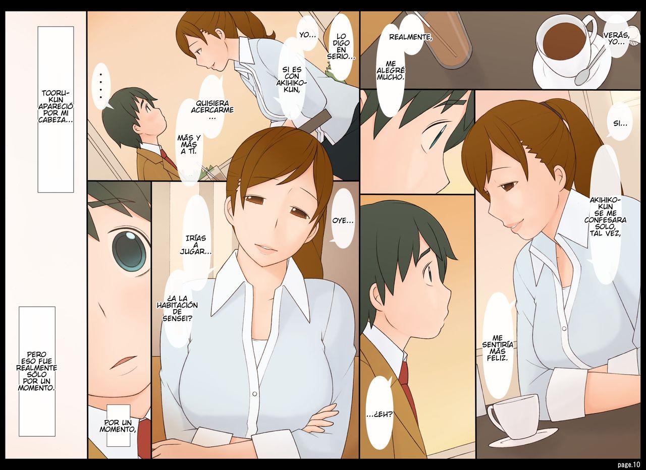 Ponpharse Vol. 8 - "Yuuwaku -Futari dake no Himitsu-" Hen PART1 l Tentación - Nuestro Secreto - Parte 1 page 11 full