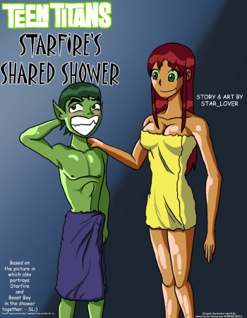 [Star Lover] Starfire's Shared Shower (Teen Titans) cover