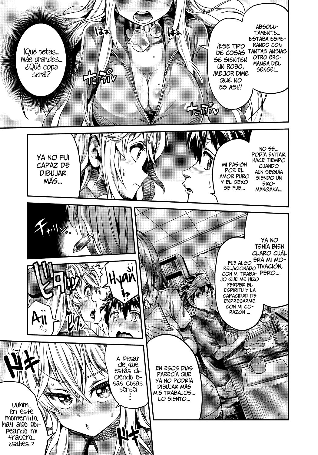 Man x Koi Ero Manga de Hajimaru Koi no Plot Ch. 1-2  =HACHInF= page 5 full