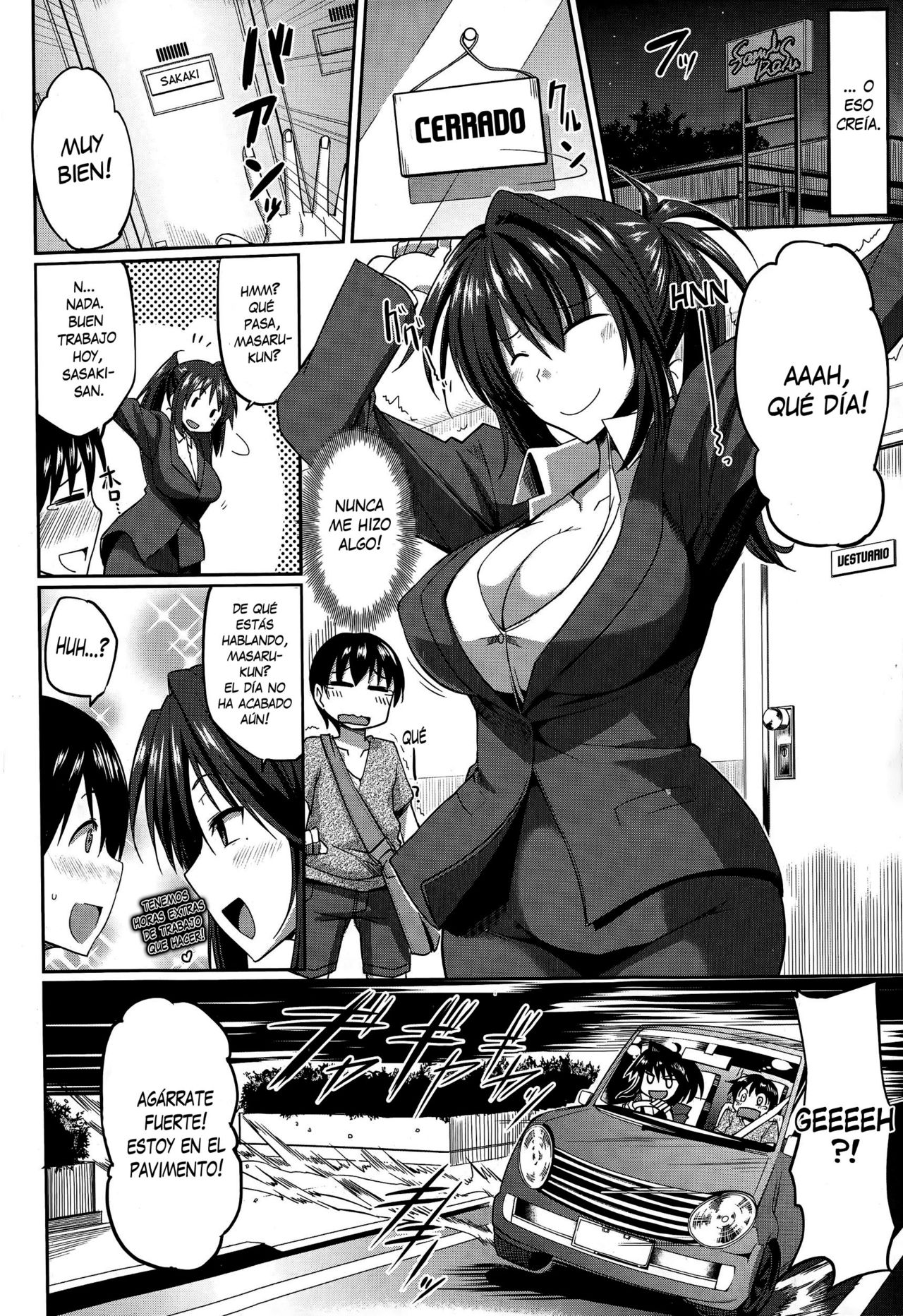 Sakaki-san Satisfaction | Satisfacción de Sakaki-San page 2 full