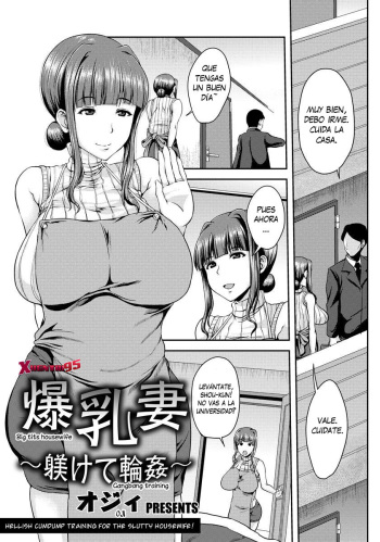 [Ozy] Bakunyuuzuma ~Shitsukete Rinkan~ (ANGEL Club 2015-01) [Spanish] [XHentai95] [Digital] cover