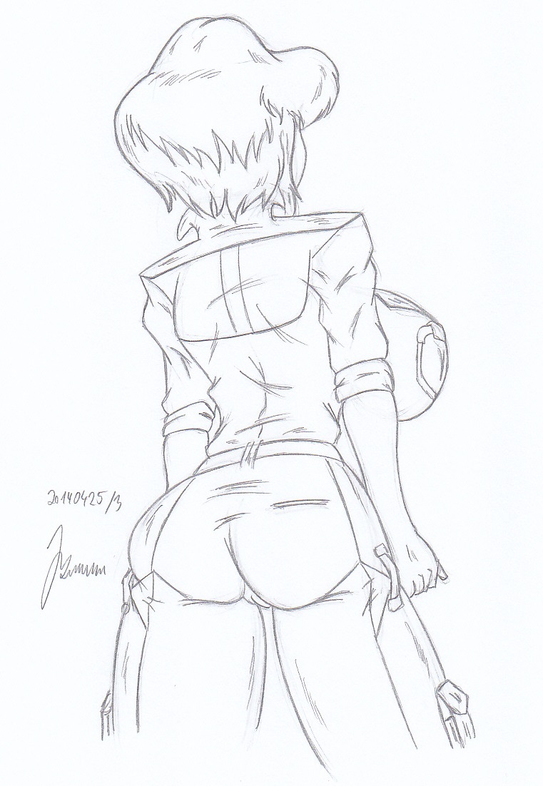 April O´Neil _ My miny _ Sketch work_2 page 1 full