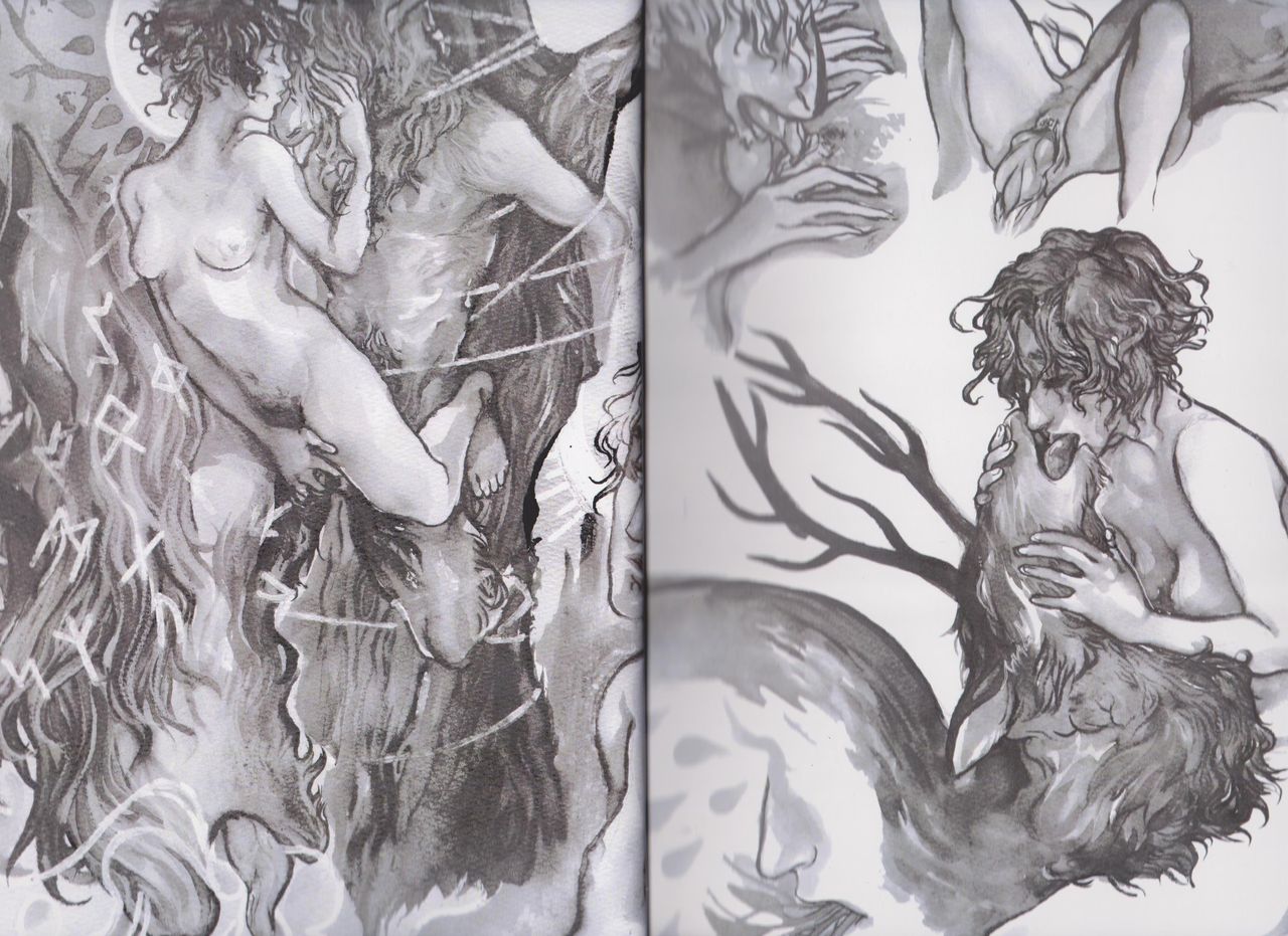 Monsters & More: An 18+ Sketchbook by Coey Kuhn page 10 full