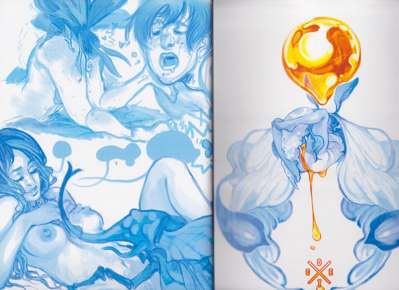 Monsters & More: An 18+ Sketchbook by Coey Kuhn page 12 full