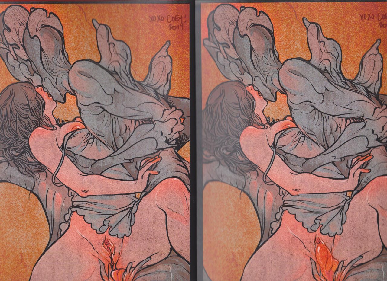 Monsters & More: An 18+ Sketchbook by Coey Kuhn page 4 full