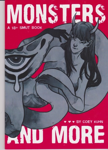 Monsters & More: An 18+ Sketchbook by Coey Kuhn [Scan] cover