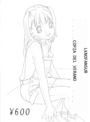 (C63) [Momonga Club (Hayashibara Hikari)] Original Rough Genga Copy Shuu [Spanish] [LKNOFansub] cover
