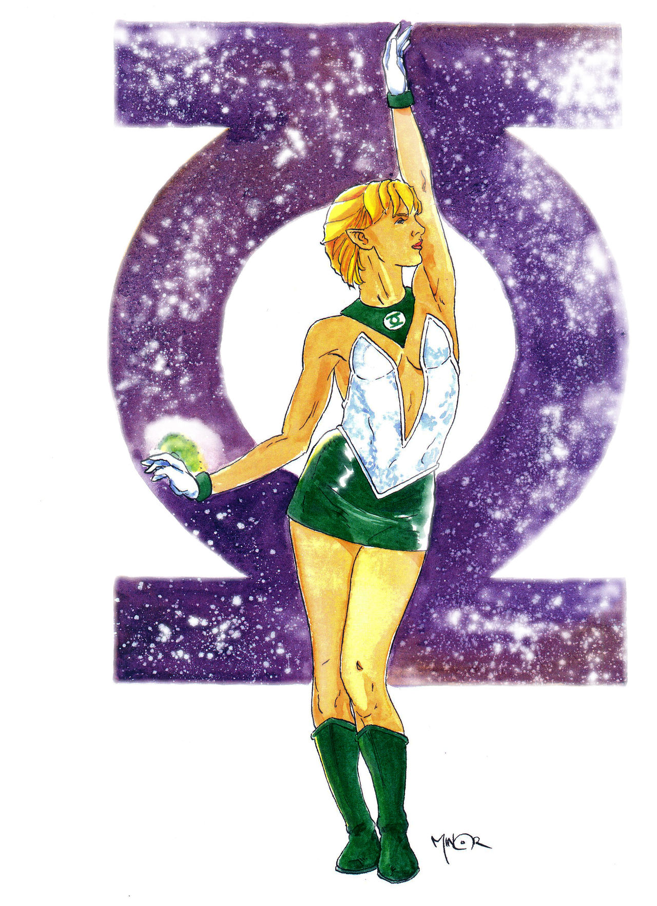 Arisia Rrab of Green Lantern page 10 full