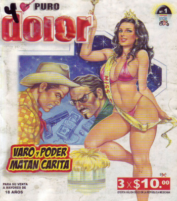 A puro dolor 001 cover