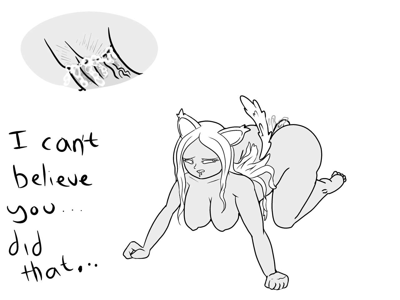 Wolf Girl Strip page 4 full