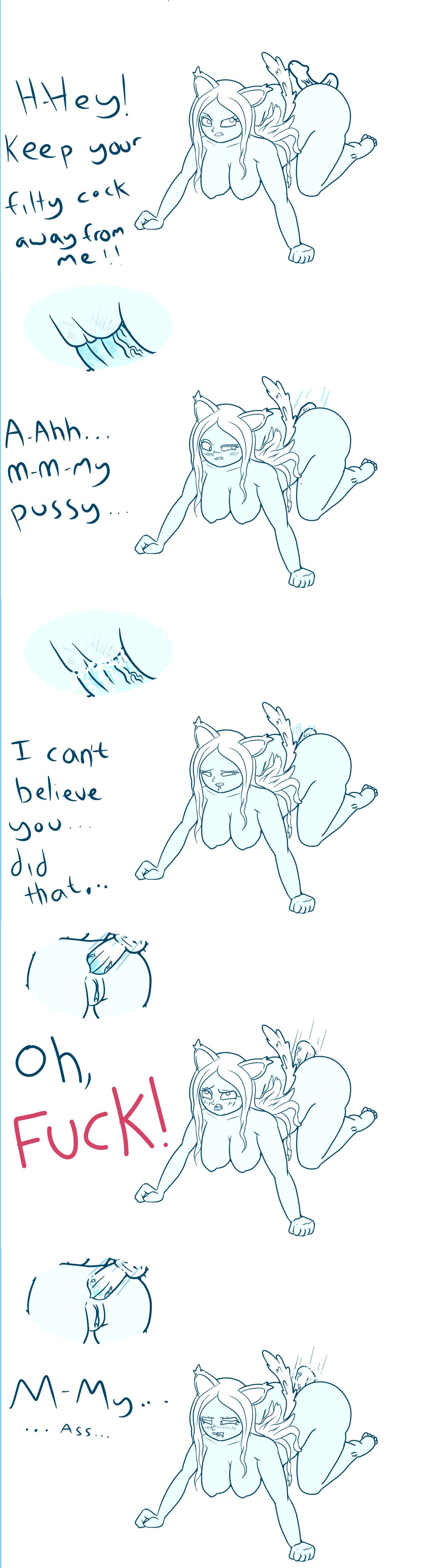 Wolf Girl Strip page 7 full