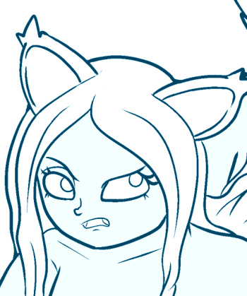Wolf Girl Strip cover