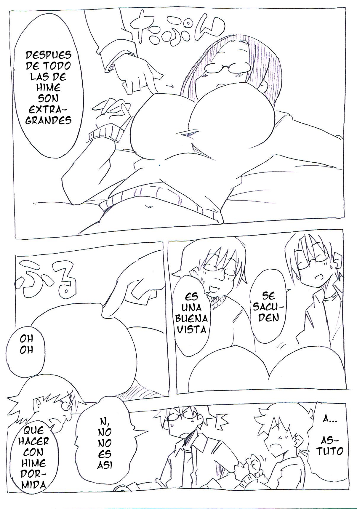 OtaCir no Hime ga Neteiru Aida ni Torimaki ni Okasareru | La princesa del grupo page 12 full