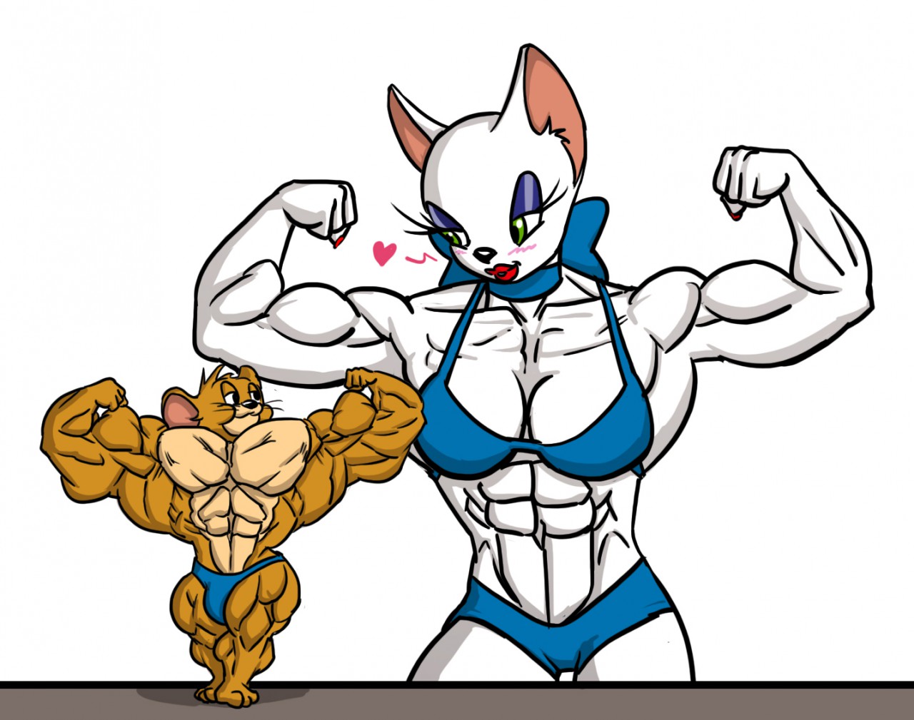Tom and Jerry - Toodles Galore Muscles page 2 full