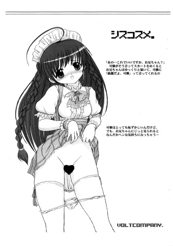 (SC20) [VOLTCOMPANY. (Asahimaru)] Siscosume (Sister Princess) cover