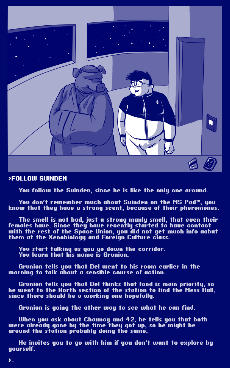 Caesarcub - Interactive Fiction - Space Adventure page 12 full