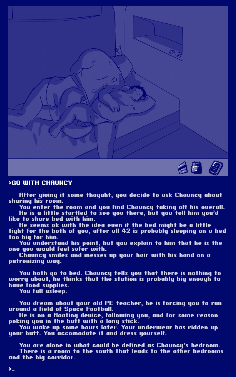 Caesarcub - Interactive Fiction - Space Adventure page 9 full