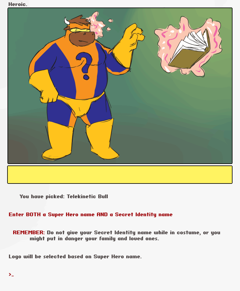 Caesarcub - Interactive Fiction - Heroic page 2 full