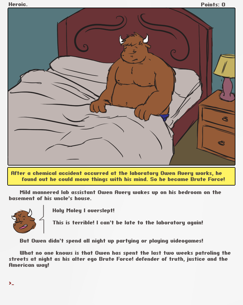 Caesarcub - Interactive Fiction - Heroic page 3 full