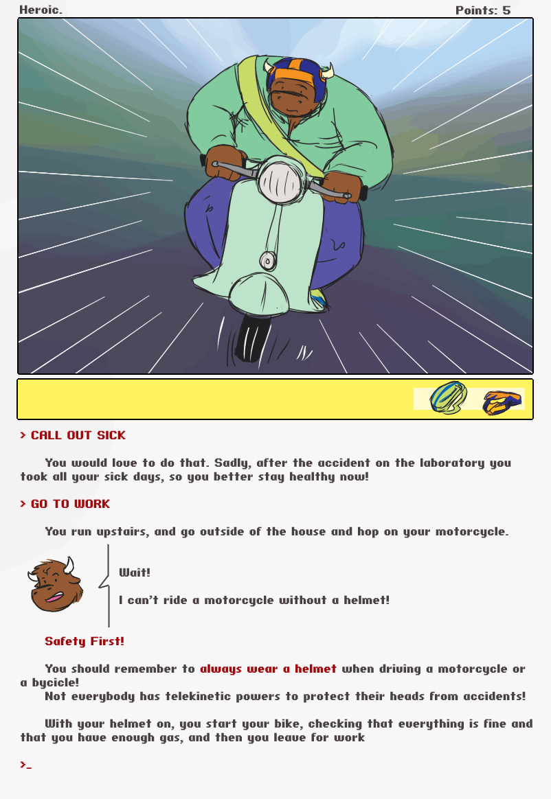 Caesarcub - Interactive Fiction - Heroic page 5 full