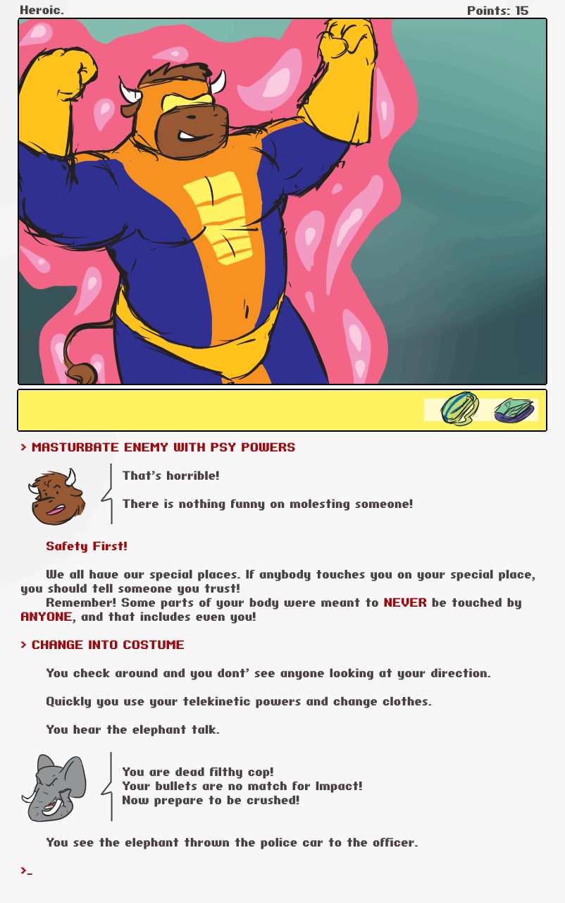 Caesarcub - Interactive Fiction - Heroic page 9 full