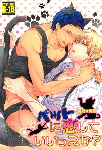 (Gataket 126) [Karaage Of The Year (Karaage Muchio)] Pet ni Koi shite Ii suka? (Kuroko no Basuke) [English] [Silver Lining] cover