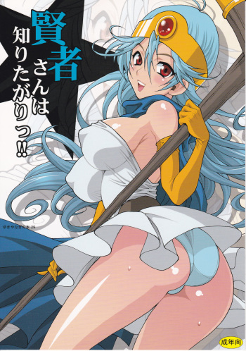 (C82) [SHALLOT COCO (Yuki Yanagi)] Yuki Yanagi no Hon 29 - Kenja-san wa Shiritagari! | Yanagi Vol.29 - The Curious Sage (Dragon Quest III) [Spanish] [Biblioteca Hentai] cover