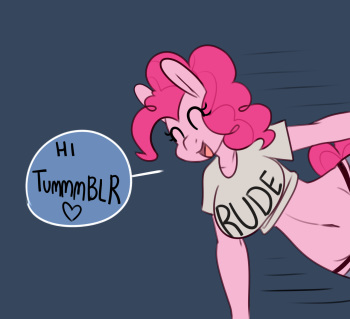 [Somescrub] Hugtastic Pinkie Pie cover