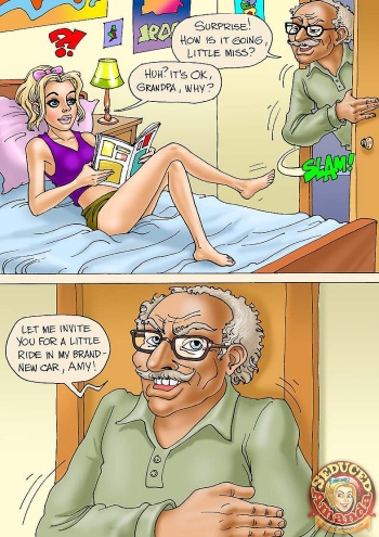 Seduced Amanda - Grandpa and His New Ride cover