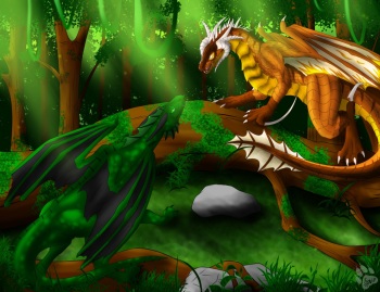 [Spirit Dancer] Life of Dragons cover