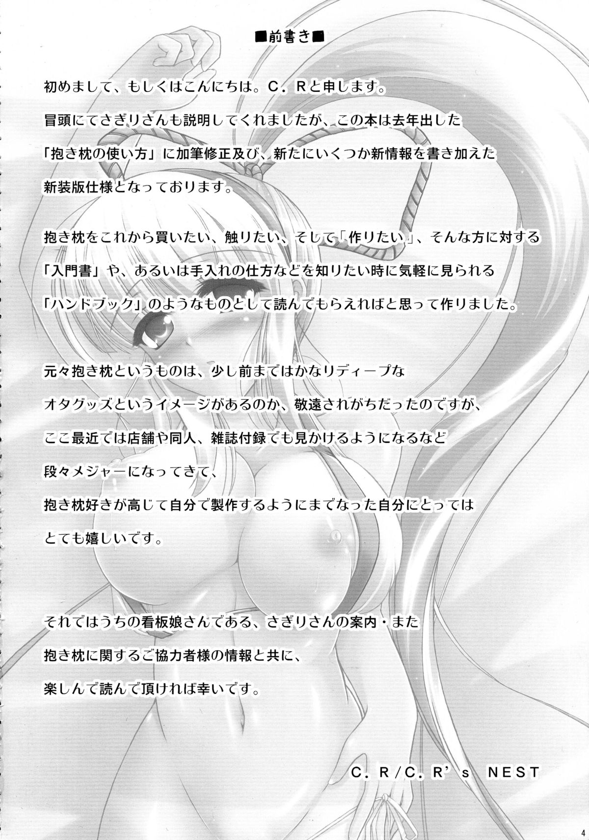 Dakimakura no Tsukaikata Plus! page 4 full