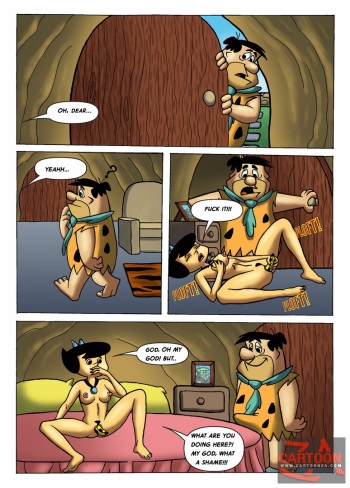 The flintstones COMIC 6 CARTOONZA cover