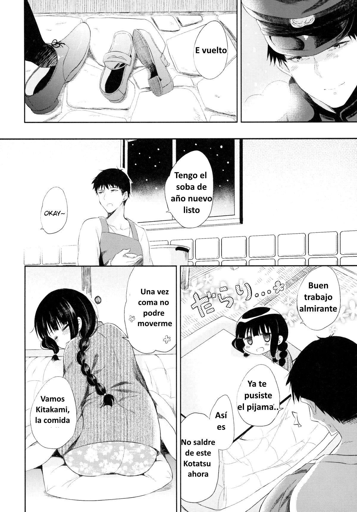 Kitakami-san to Teitoku ga Isshoni Kurasu Ohanashi. | Una Historia De Kitakami Y El Almirante Viviendo Juntos page 9 full