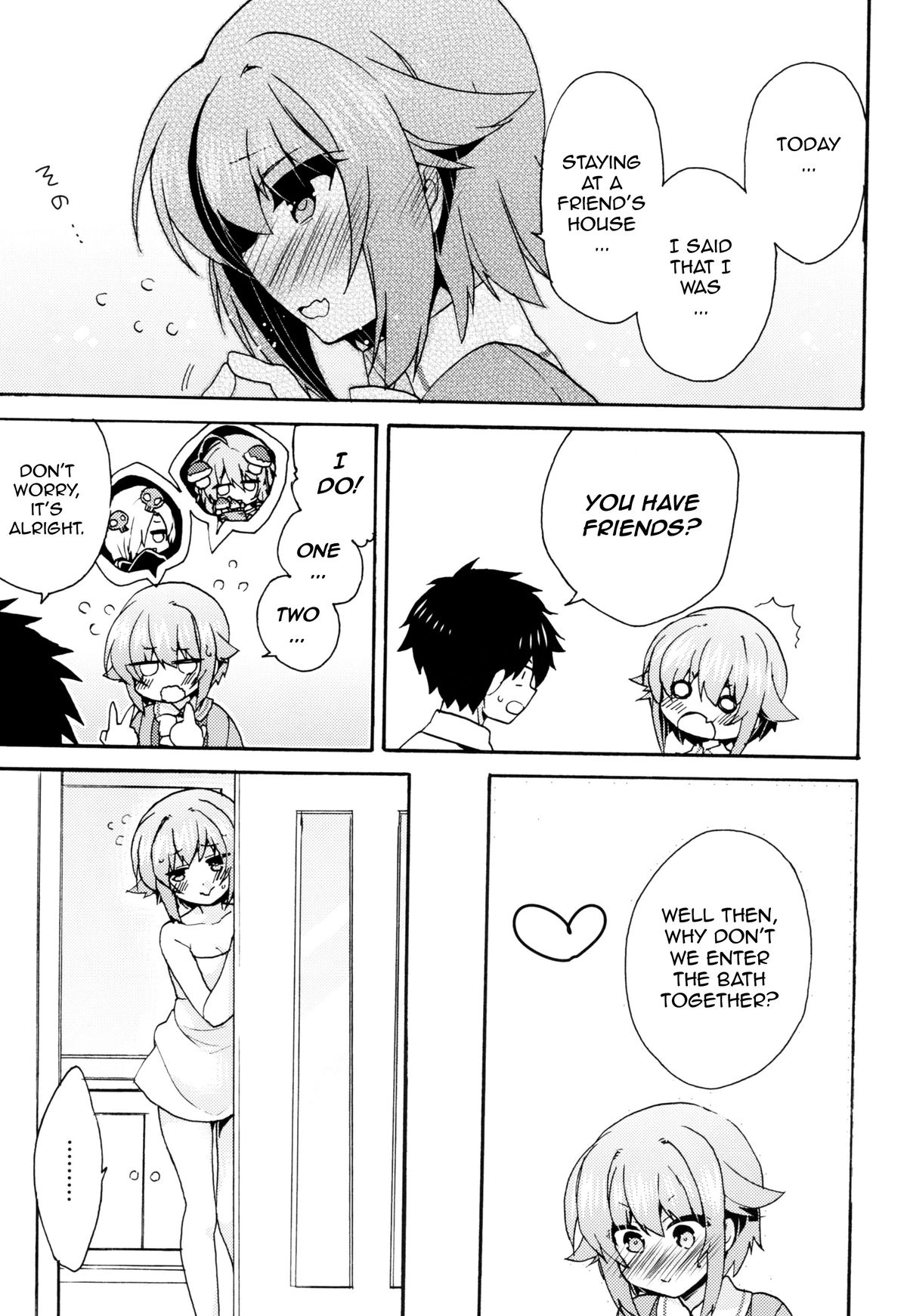 Gohan desu ka? Ofuro desu ka? Soretomo Boku desu ka? page 12 full