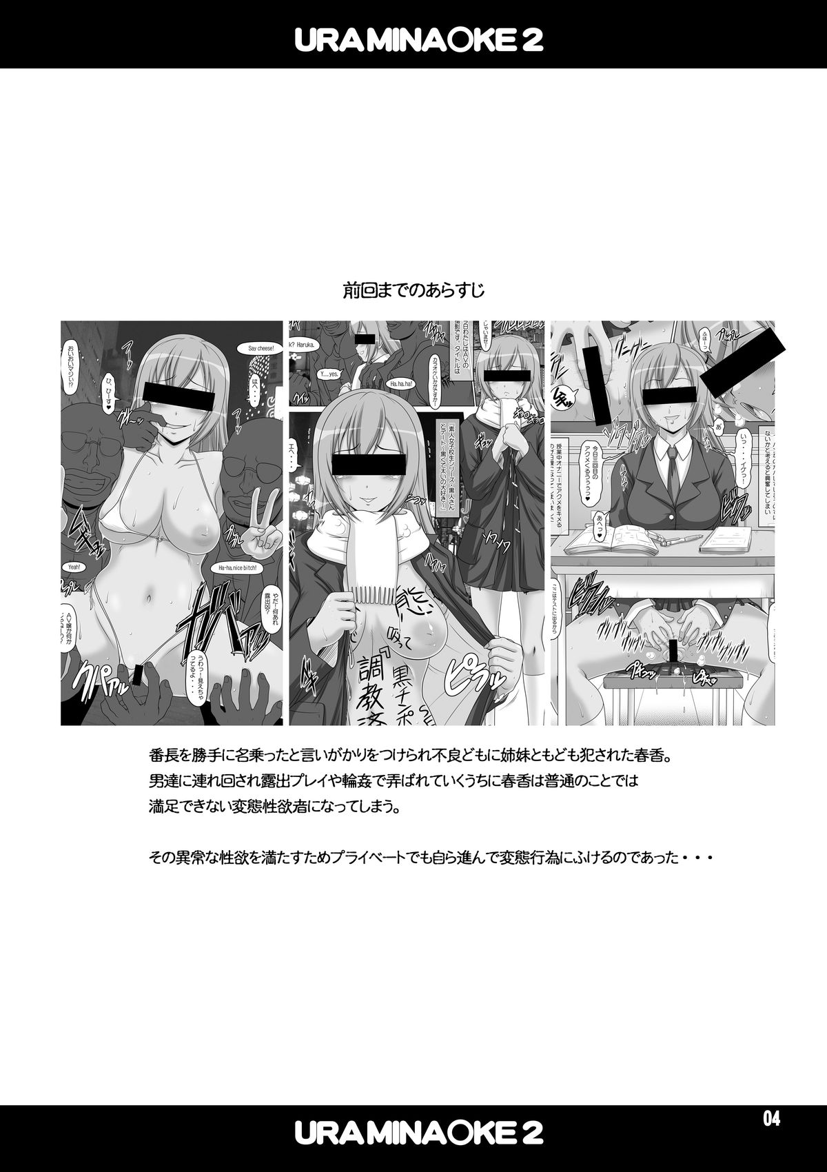 Ura Minami-ke 2 - Haruka Minami Hentai Roshutsu Densetsu page 3 full