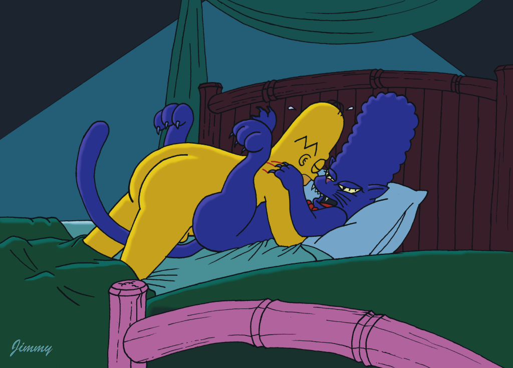 Marge Simpson  - Blue Cat Marge page 11 full
