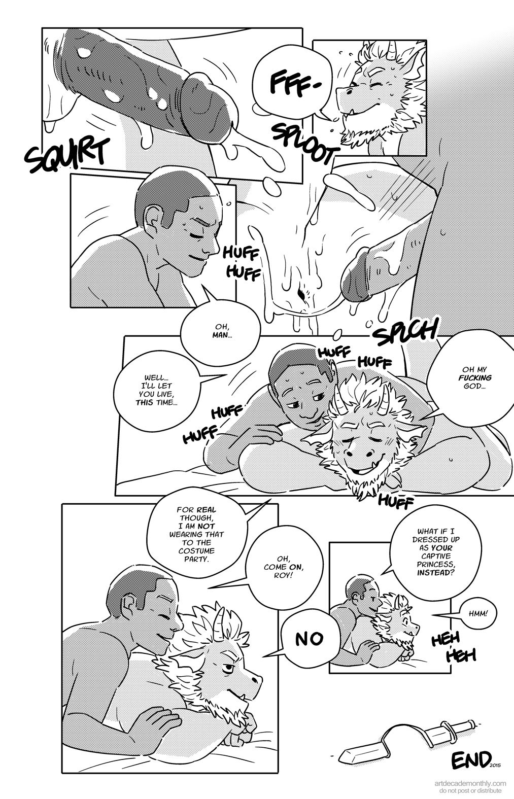 Artdecade - Sir Chris and the Dragon page 12 full