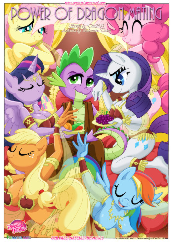 [Palcomix] The Power Of Dragon Mating (My Little Pony Friendship Is Magic) cover
