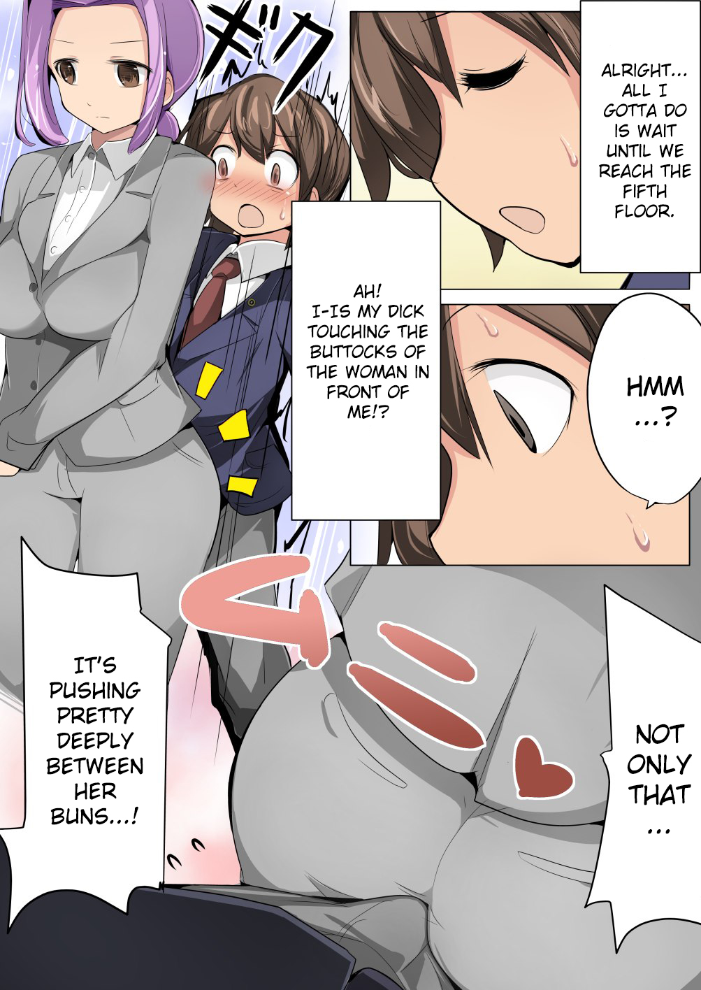Chou Micchaku! Harem Elevator page 5 full