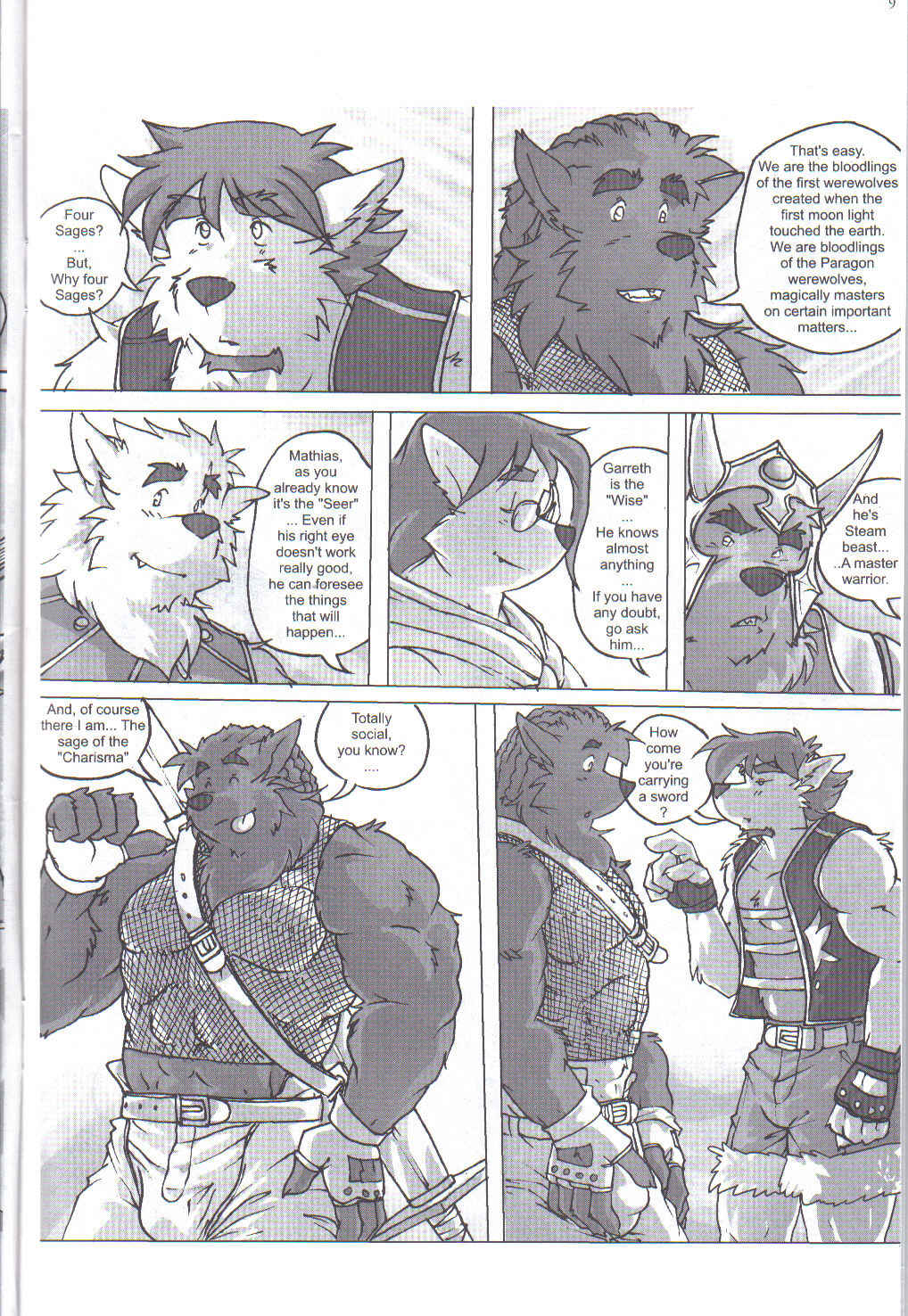 Mark Wulfgar - The Legacy of Celune's Werewolves 1 page 10 full