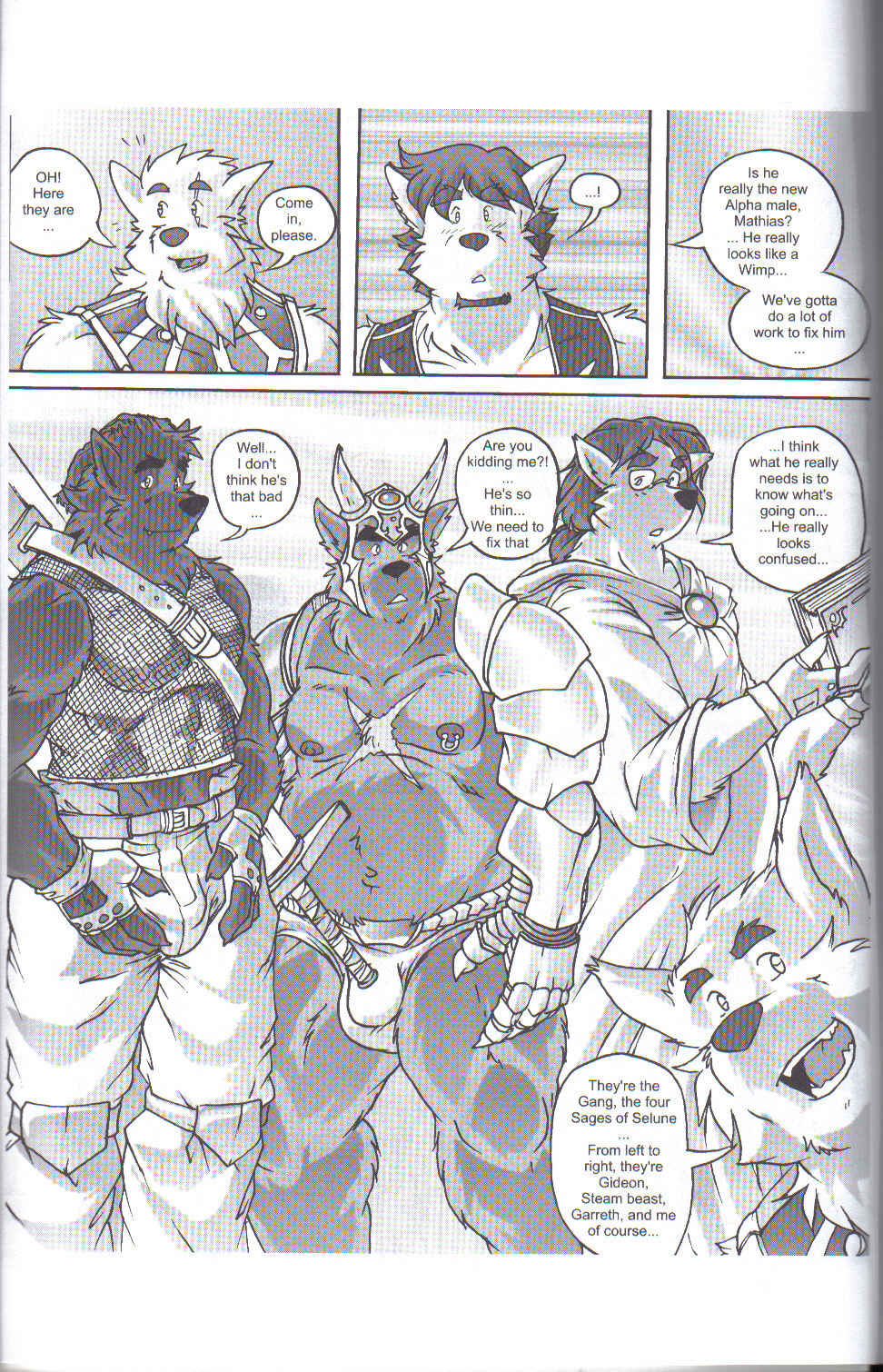 Mark Wulfgar - The Legacy of Celune's Werewolves 1 page 9 full
