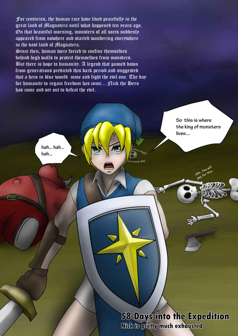 勇者ニック 第1章 Nick the Hero Chapter 1 page 1 full