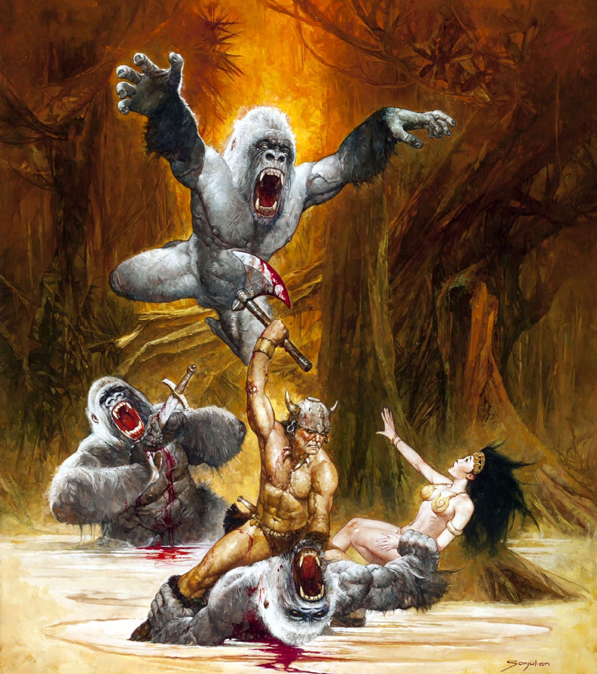 Art by Manuel Sanjulian page 11 full
