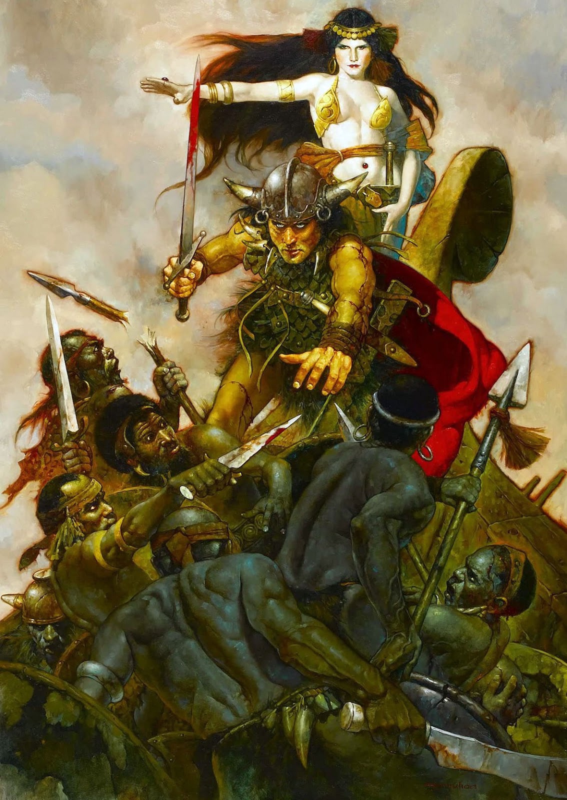 Art by Manuel Sanjulian page 6 full