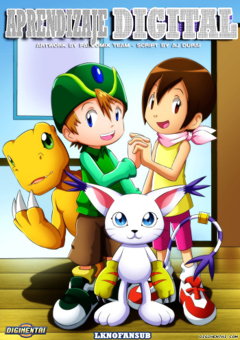 [Palcomix] Digital Learning - Aprendizaje Digital (Digimon Adventure) [Spanish] {LKNOfansub} cover