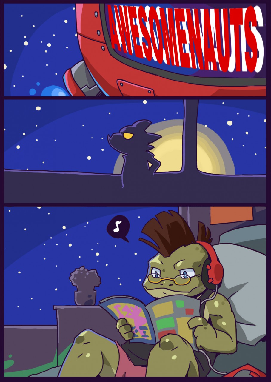 Awesomenauts-Leon&Froggy page 1 full