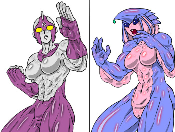 [Allesey] Ultra girl Rya vs Kiteyn (Ultraman) cover