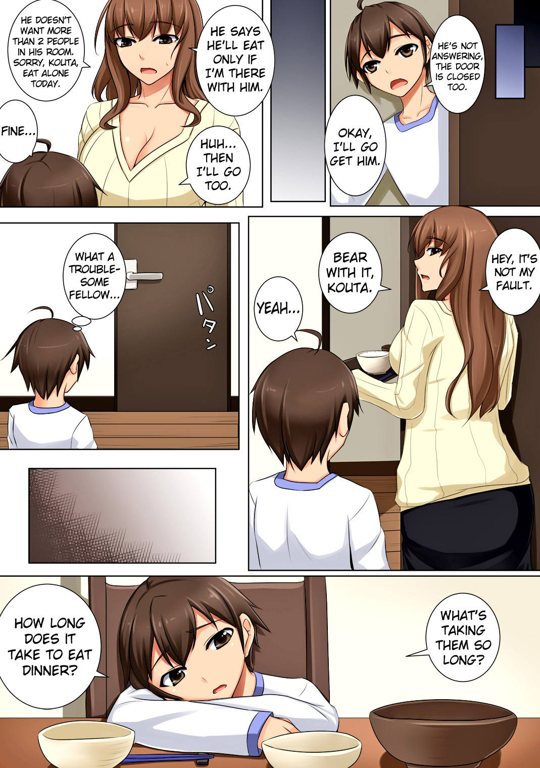 Mama ga Kakurete Seisettai ~Daisuki na Mama ga Ie de Azukatta Shachou no Kuso Musuko no Chinpo no Toriko ni Sarete ita~ page 10 full