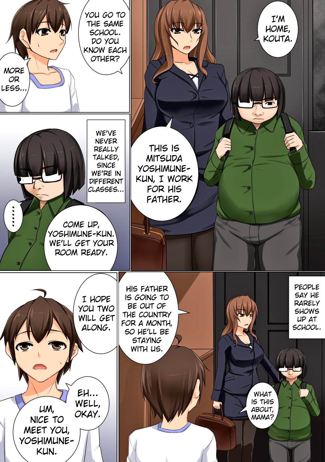 Mama ga Kakurete Seisettai ~Daisuki na Mama ga Ie de Azukatta Shachou no Kuso Musuko no Chinpo no Toriko ni Sarete ita~ page 7 full