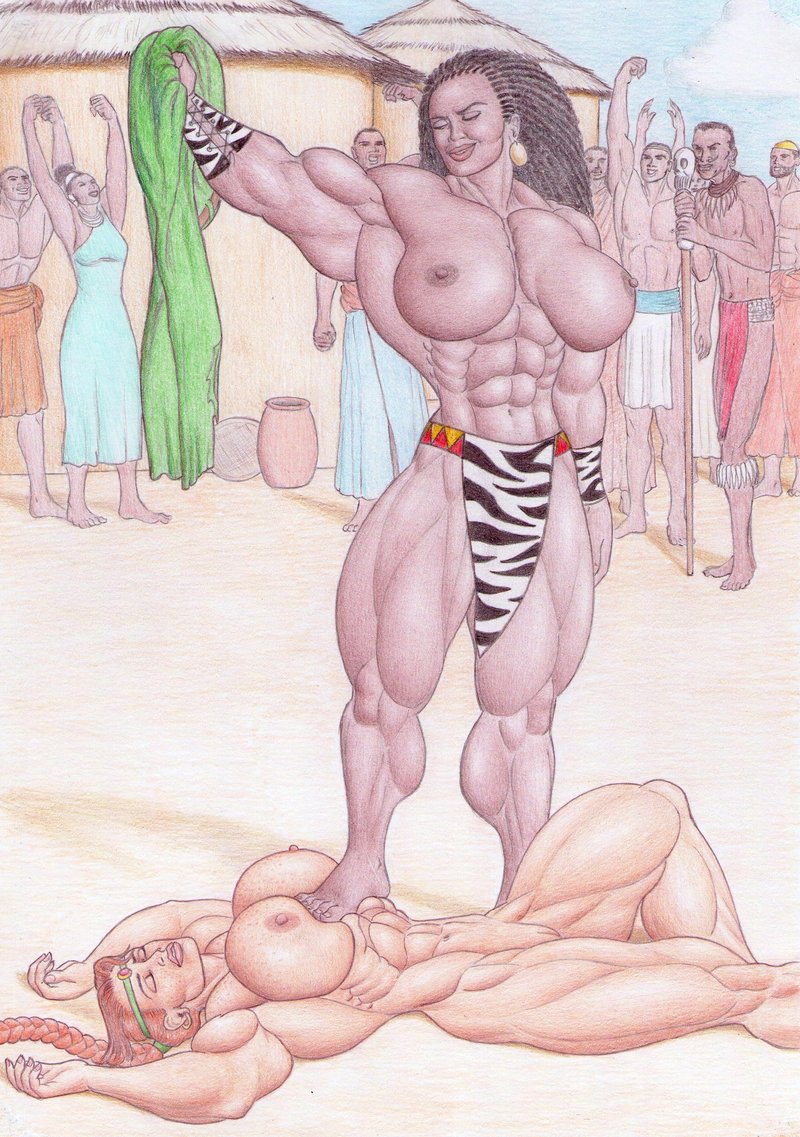 Redhead Muscular Women page 2 full